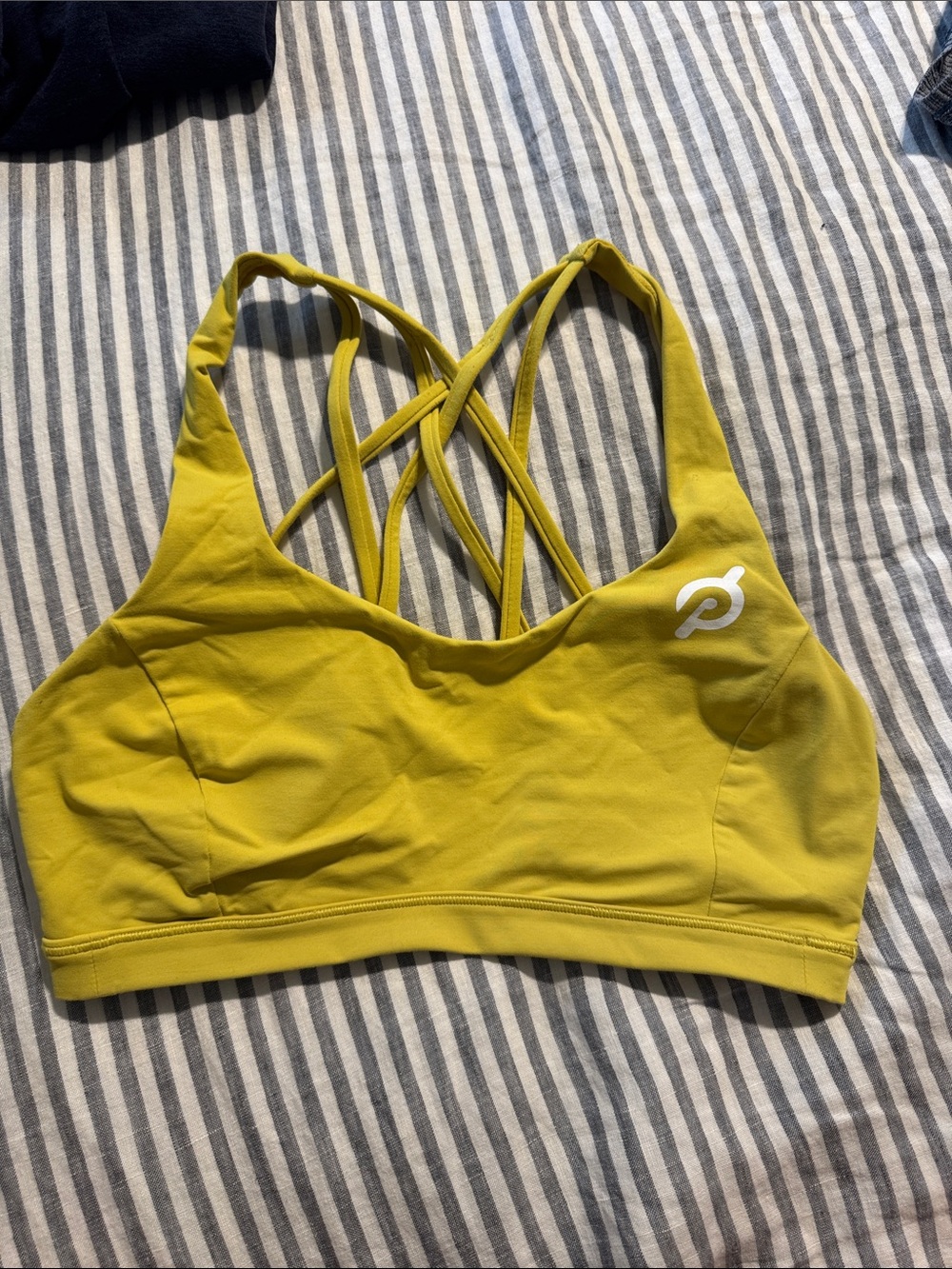 Peloton Lululemon Sports Bra - Yellow